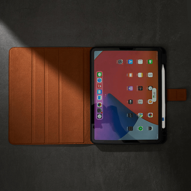 Funda de Cuero para iPad Pro de 12,9 Pulgadas, 6.a/5.a/4.a/3