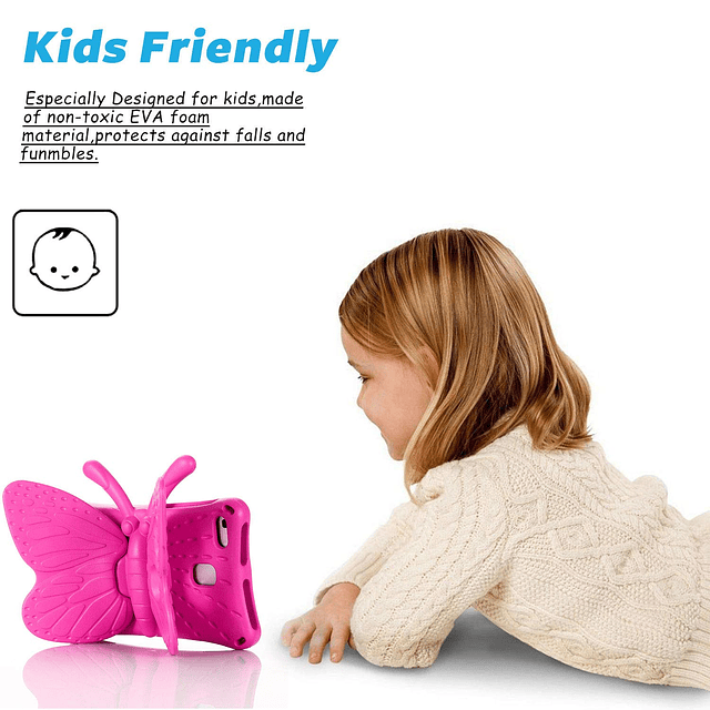 Funda para niños para tableta Samsung Galaxy Tab A de 8,0 pu