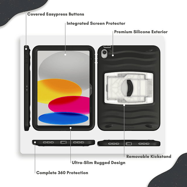 Funda para iPad de 10.ª generación de 10,9 pulgadas 2022, Sh