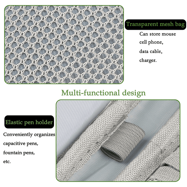 Funda para tableta de 9 a 11 pulgadas, funda de transporte p