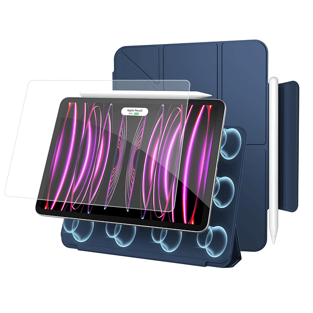 Funda para iPadPro de 12,9 pulgadas con protector de pantall