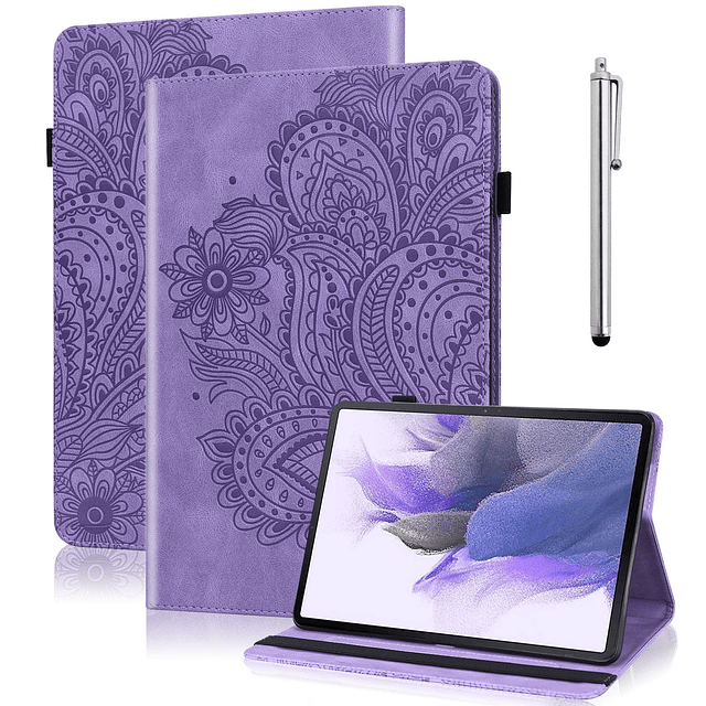 Funda para Lenovo Tab M8 4th Gen 8", Diseño en Relieve Pavo