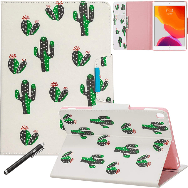 GSFY Funda para iPad de 10,2 pulgadas 2021/2020/2019, funda