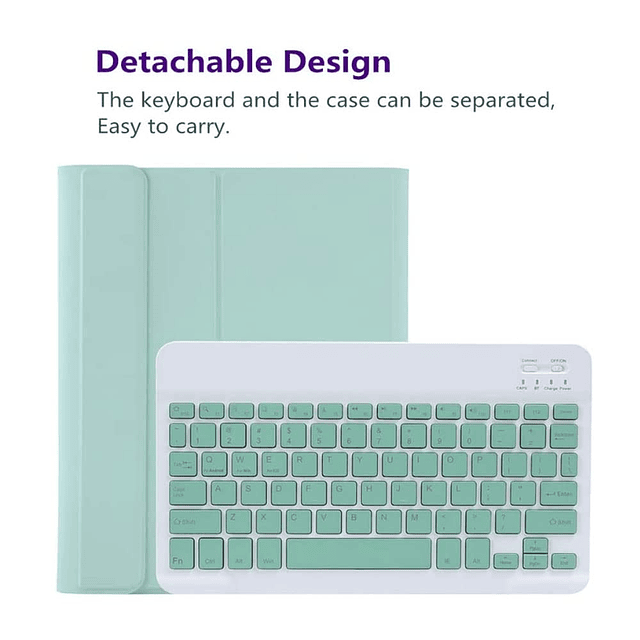 Funda con teclado para iPad de 10.ª generación 10,9 pulgadas