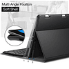 Funda con teclado para iPad de 10,2 pulgadas modelo 2021/202