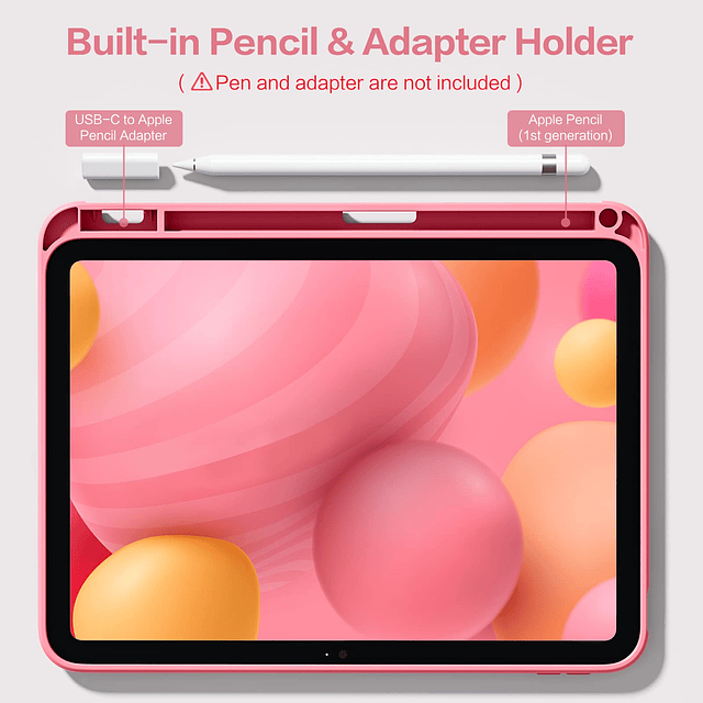 Funda compatible con iPad de 10.ª generación 2022 de 10,9 pu