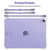 Funda transparente para iPad Air 6.ª 11 pulgadas M2 2024, iP