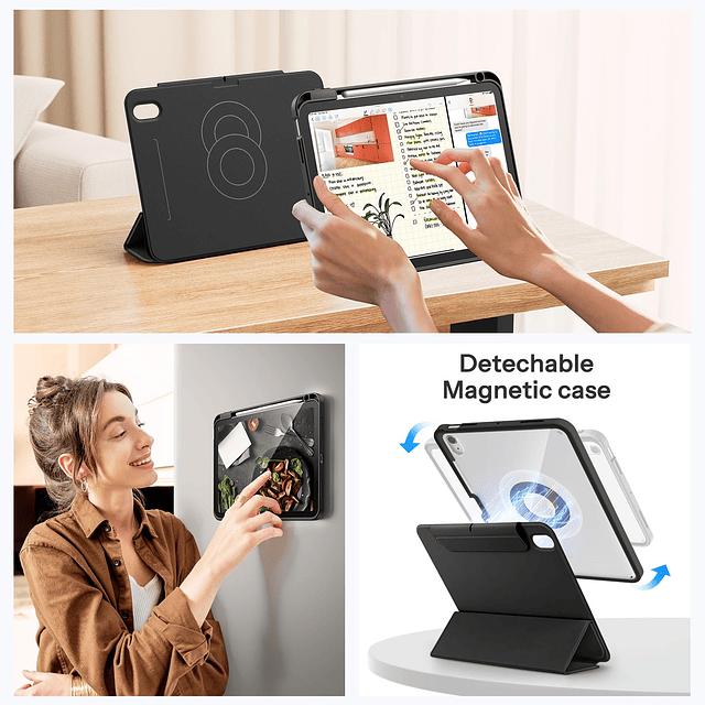 Funda híbrida para iPad 10.ª generación de 10,9 pulgadas con