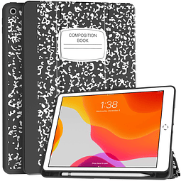 Funda para iPad 10.2 con portalápices para iPad de 9.ª gener