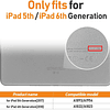 Funda para iPad de 5.ª/6.ª generación de 9,7 pulgadas 2017 2