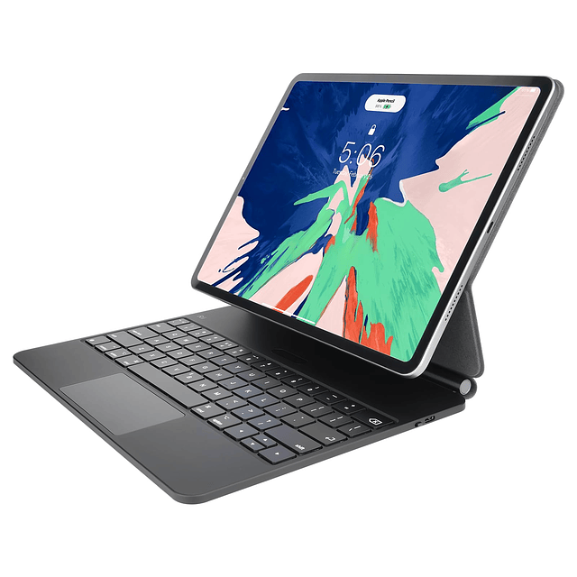 Funda con teclado magnético para iPad Air 13 2024 y iPad Pro