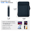 Bolsa de hombro para tableta de 12,9 pulgadas, funda de tran