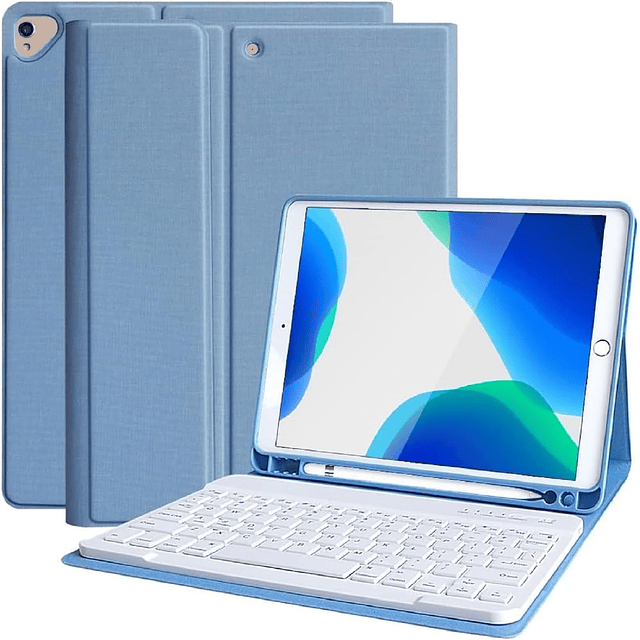 Funda con teclado para iPad 9.ª/8.ª/7.ª generación 2021/2020