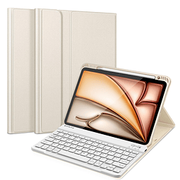 Funda con teclado para iPad Air de 11 pulgadas M2 2024, iPad