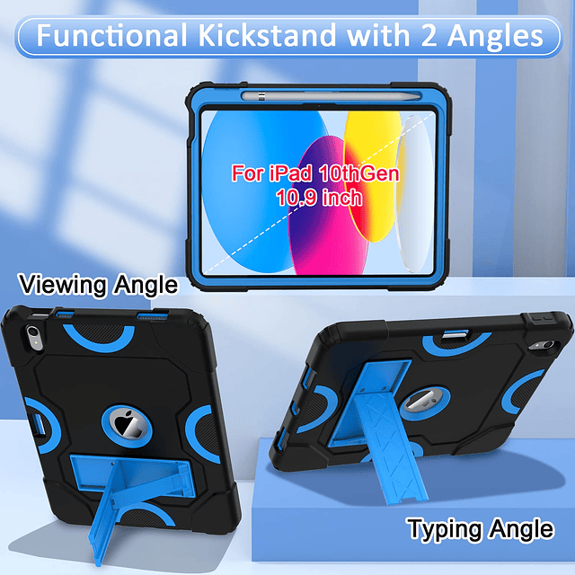 Cantis Funda para iPad de 10.ª generación de 10.9 pulgadas 2