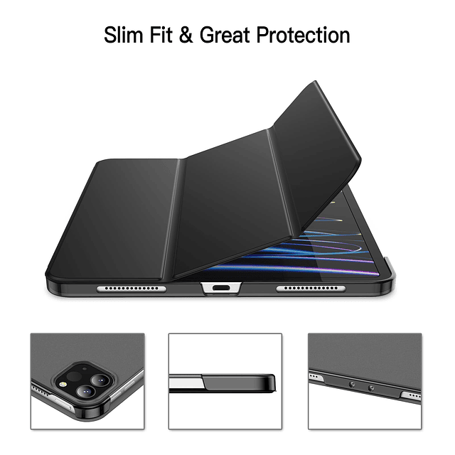 Funda para iPad Pro de 11 Pulgadas, Modelo 2022/2021/2020/20