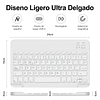 Funda con Teclado Español para iPad 10ª Generación de 10,9 P