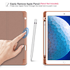 Funda para iPad Air 3 2019 con portalápices, funda inteligen