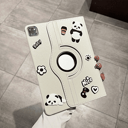 Funda giratoria creativa con dibujos animados 3D para iPad P