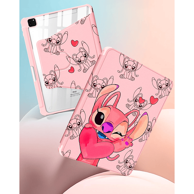 para iPad Pro 12.9 Funda 2022/2021/2020/2018 Funda Cute Cart