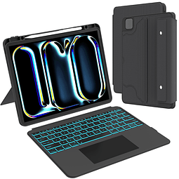 Funda para iPad Pro de 13 pulgadas M4 2024 con teclado desmo