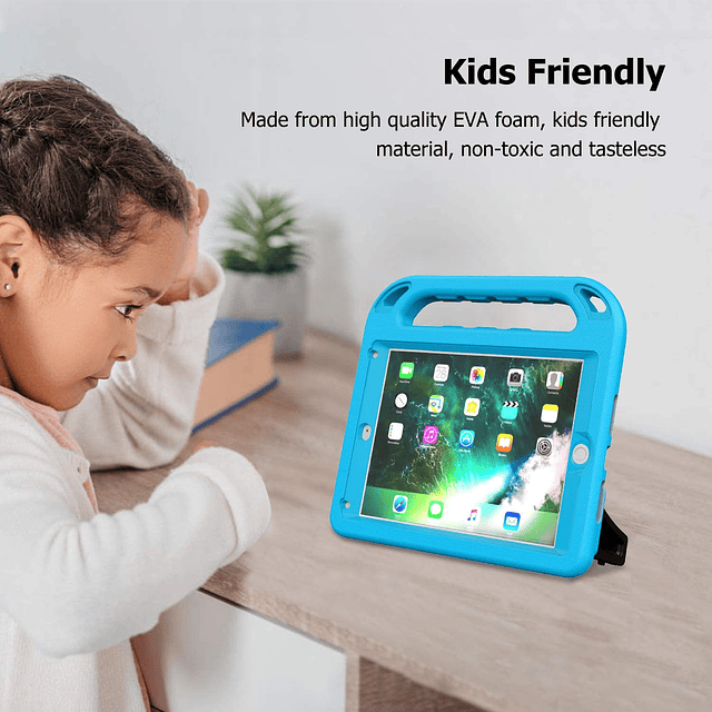 Funda para niños para iPad 9.7 2018/2017 y iPad Air 2 Protec