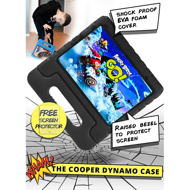 Funda Oficial Cooper Dynamo para iPad Mini 6 Funda Infantil,