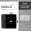 Zugu Funda para iPad Pro 13 M4 2024, Funda Protectora Delgad