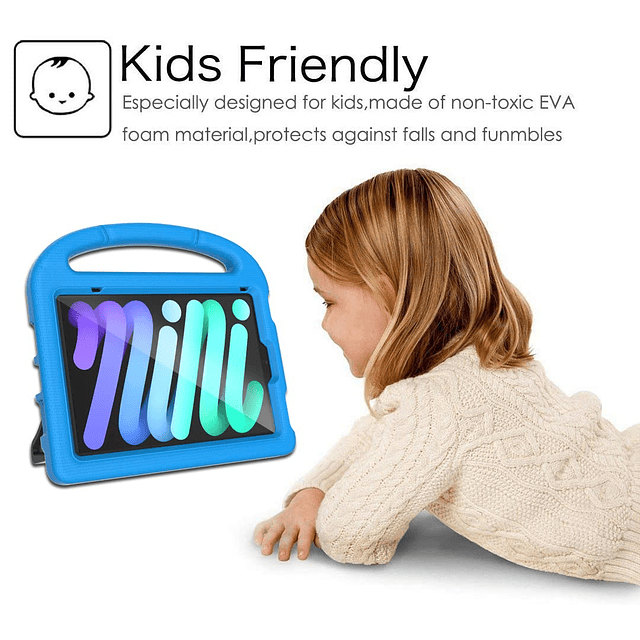 Funda para iPad Mini de 6.ª generación para niños 8,3 pulgad