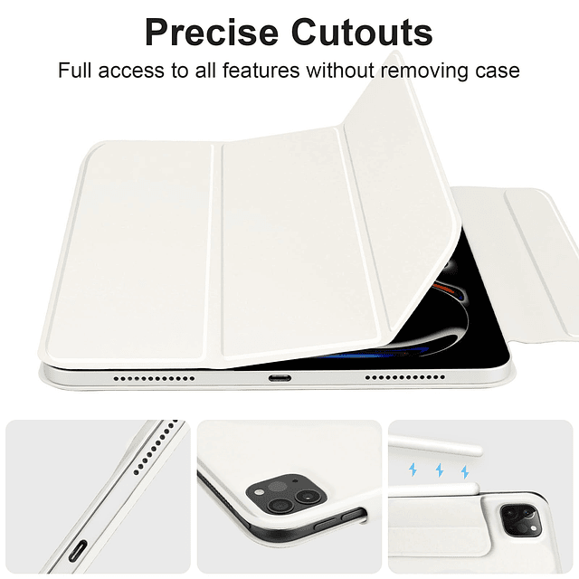 Funda para iPad Pro de 13 pulgadas M4 lanzado en 2024, model