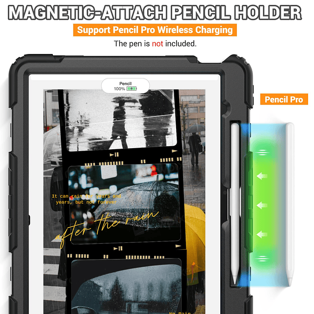 Funda para iPad Air de 13 pulgadas M2 2024, funda protectora