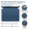 Funda con teclado para iPad de 10.ª generación de 10,9 pulga