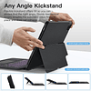 Funda con teclado para iPad Air 11 M2 2024 10.9/11 pulgadas