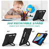 Funda para iPad de 9ª/8ª/7ª generación 2021/2020/2019, con p