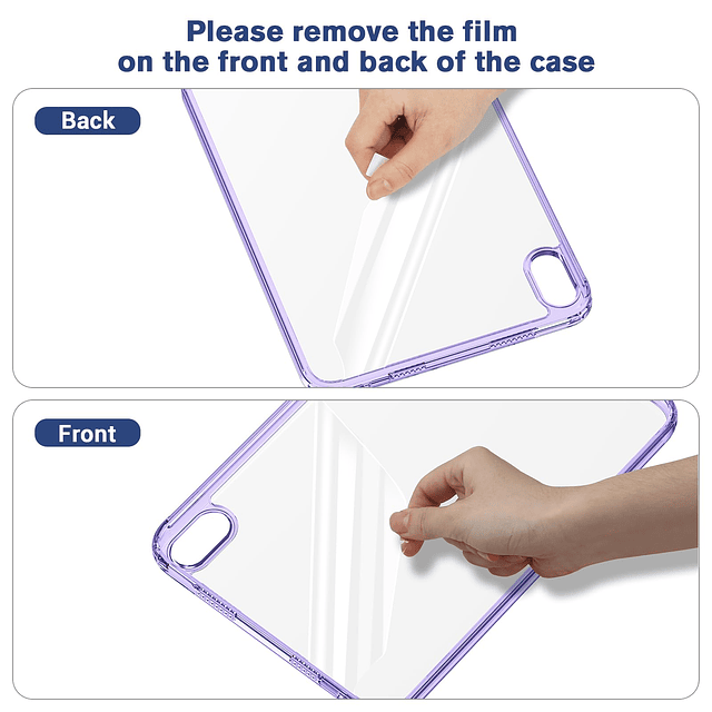 Funda Transparente para iPad Mini 6 de 8,3 Pulgadas 2021, Ca