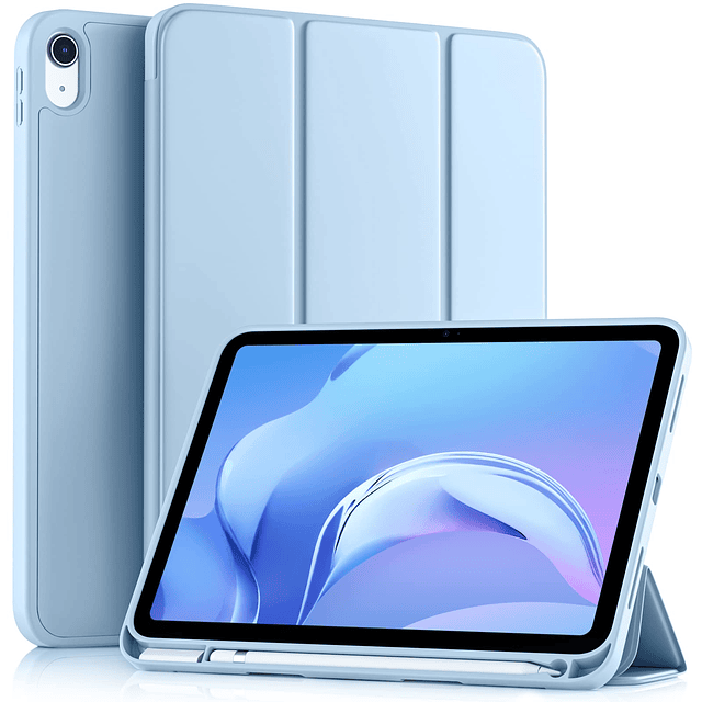 Compatible con iPad de 10.ª generación, funda protectora de