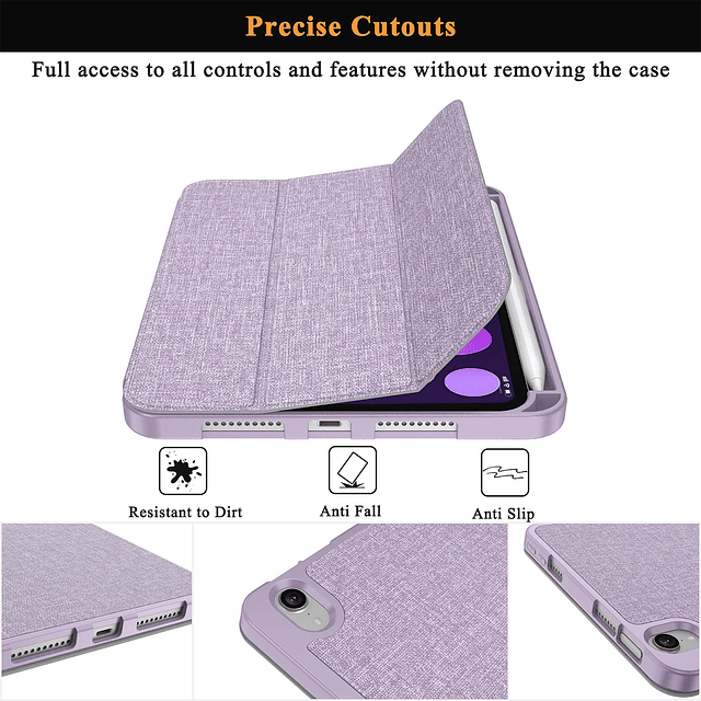 Funda para iPad Mini 6 2021 con portalápices – Protección de