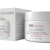 Crema facial de colágeno, crema hidratante facial para piel