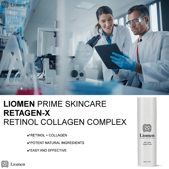 Liomen Prime Skincare Crema antienvejecimiento para hombres,