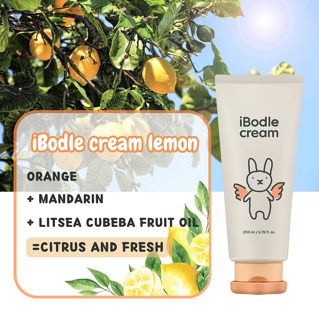 Cream Lemon, cuidado coreano de la piel para recién nacidos