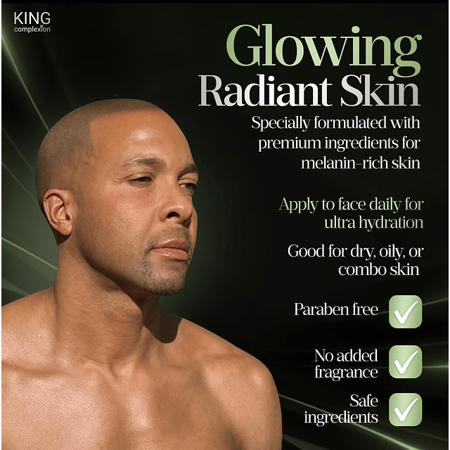 King Complexion Premium Black Men Skincare - Crema de retino