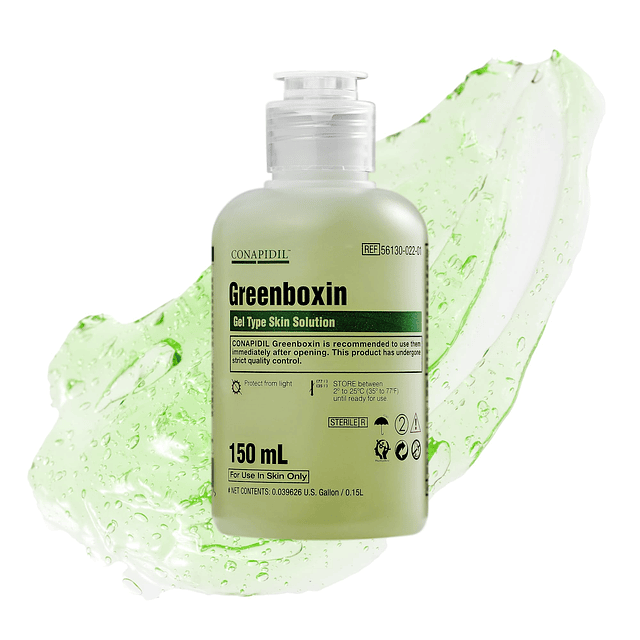 Greenboxin - Solución de gel calmante rápido para la piel, r