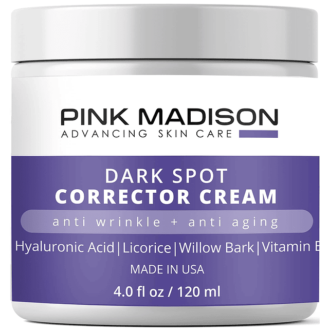 Crema correctora de manchas oscuras antienvejecimiento para