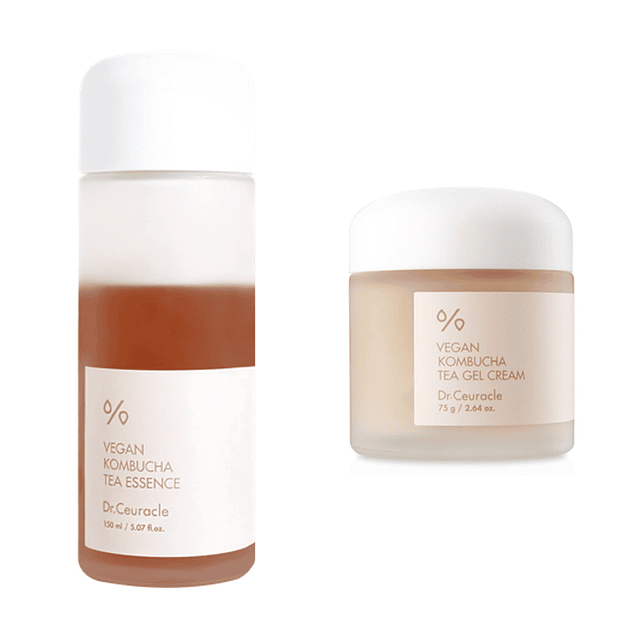 Dr.Ceuracle, Vegan Kombucha Tea Gel Cream+Essence Una crema