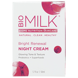 BIOMILK Crema de noche probiótica renovadora nutritiva para