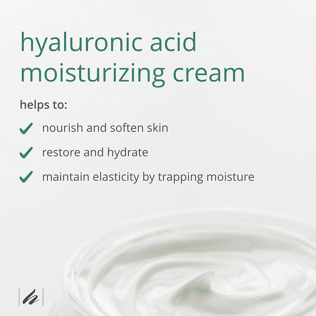 Ácido hialurónico - 4 oz - Crema hidratante con complejo de