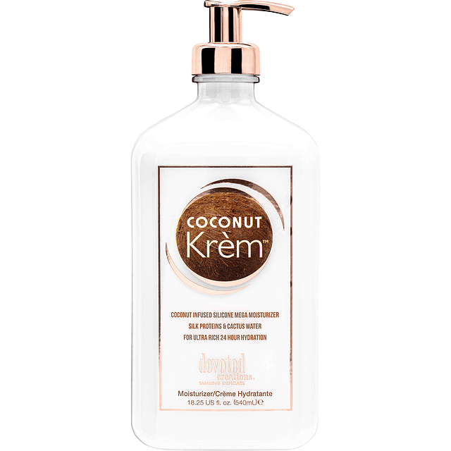 Coconut Krém Moisturizer - Hidratante de silicona con infusi