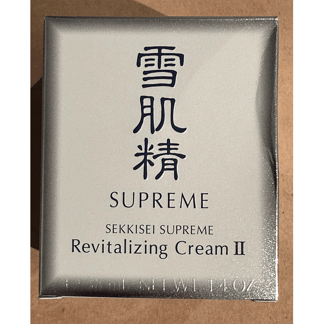 Supreme Revitalizing Cream II N, rico humectante facial noct