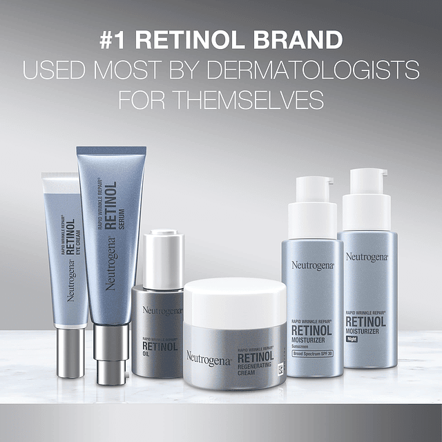 Crema hidratante facial con retinol para reparación rápida d