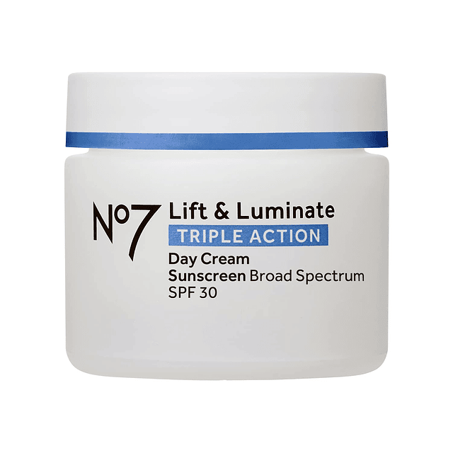 No7 Lift & Luminate Crema de día de triple acción - Crema fa